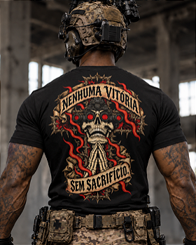 Camiseta Contractor Nenhuma Vitória Sem Sacrifício Team Six