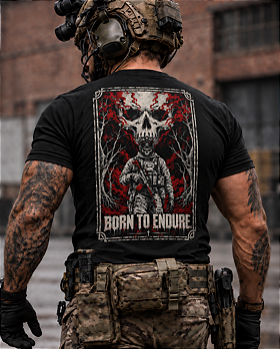 Camiseta Contractor Born to Endure Team Six