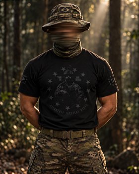 Camiseta Masculina Dark Concept Line Lifestyle Tactical Beard Team Six