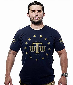 Camiseta Masculina Gold Concept Line Tactical Hurricane Team Six Brasil