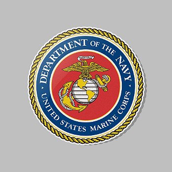 Adesivo Marines Corp Team Six Brasil