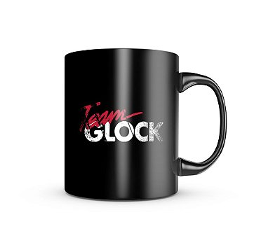 Caneca de Porcelana Dark Militar Team Glock