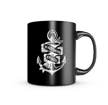 Caneca Dark Militar Marinha do Brasil