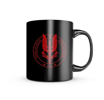 Caneca Dark Militar Britânica SAS Special Air Service