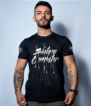 Camiseta Masculina Squad T6 GUFZ6 Shotgun Operator Team Six Brasil