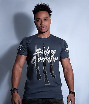 Camiseta Masculina Squad T6 GUFZ6 Shotgun Operator Team Six Brasil
