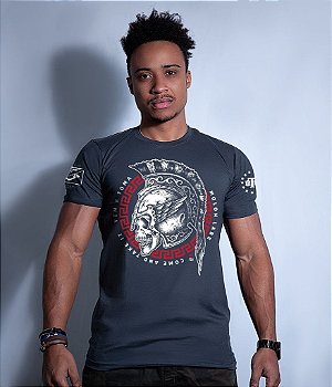 Camiseta Masculina Squad T6 GUFZ6 Molon Labe Come And Take It Team Six Brasil