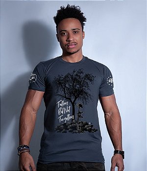 Camiseta Masculina Squad T6 GUFZ6 Fallen But Not Forgotten Team Six Brasil