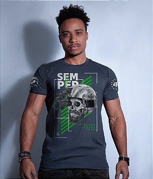 Camiseta Masculina Squad T6 GUFZ6 Semper Fi Night Vision Gear Team Six Brasil