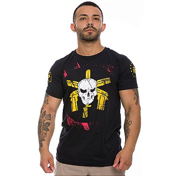 Camiseta Masculina BOPE Tropa de Elite Forças Especiais Team Six Brasil