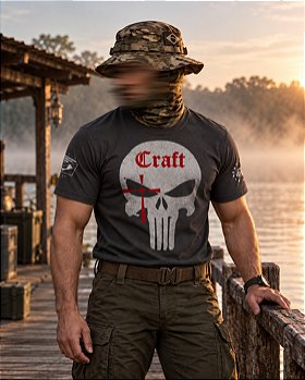 Camiseta Masculina Craft Hurricane Line Team Six Brasil