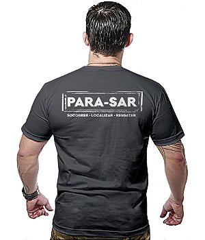 Camiseta Masculina PARA-SAR Hurricane Line Team Six Brasil