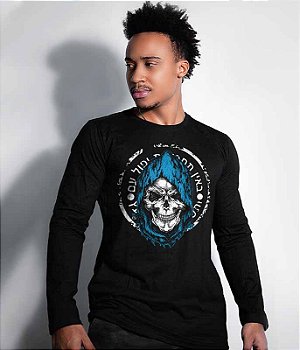 Camiseta Manga Longa GUFZ6 Mossad Força Especial Team Six Brasil