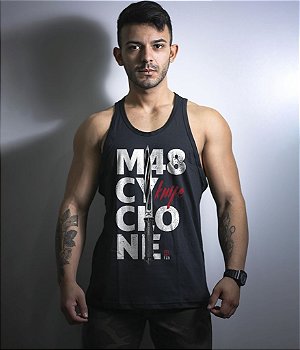Camiseta Regata GUFZ6 M48 Cyclone Knife Masculina Team Six Brasil