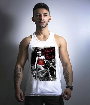 Camiseta Regata GUFZ6 Carpe Diem Masculina Team Six Brasil