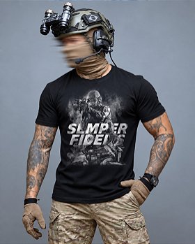 Camiseta Masculina k9 Semper Fidelis Team Six Brasil