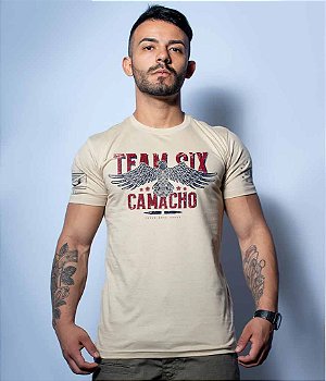 Camiseta Masculina Squad T6 Camacho Artesão Eagle Collection Team Six Brasil