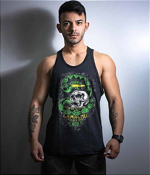 Camiseta Regata Squad T6 Camacho Ponto Cinquenta Collection Masculina Team Six Brasil