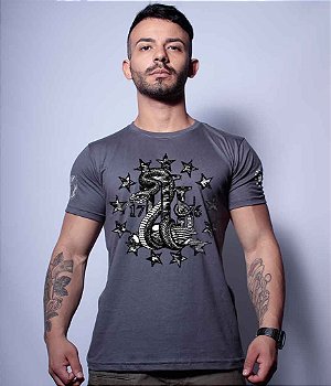Camiseta Masculina Squad T6 Magnata Join Or Die Three Percent Team Six Brasil