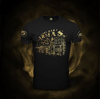 Camiseta Masculina Velho Oeste Casa Das Armas Team Six Brasil