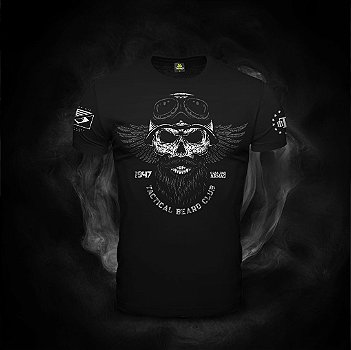 Camiseta Masculina Beard Club Casa Das Armas Team Six Brasil