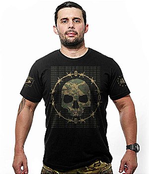 Camiseta Masculina Ciclo Ooda Multicam Team Six Brasil