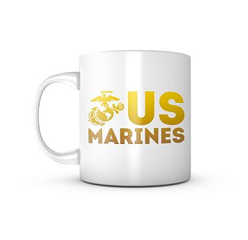Caneca US Marines Força Naval EUA