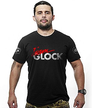 Camiseta Masculina Team Glock EUA