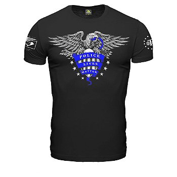 Camiseta Masculina Police Live Matter Eagle EUA Team Six Brasil