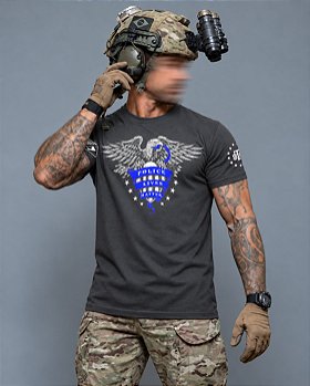 Camiseta Masculina Police Live Matter Eagle EUA Team Six Brasil