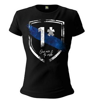 Camiseta Baby Look Feminina Squad T6 Instrutor Fritz One Ass To Risk Team Six Brasil