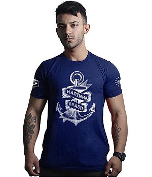 Camiseta Masculina Marinha do Brasil Team Six Brasil