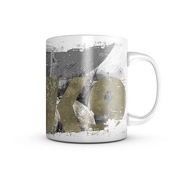 Caneca de Porcelana Tactical Fritz K9 Concept 325ML Team Six Brasil