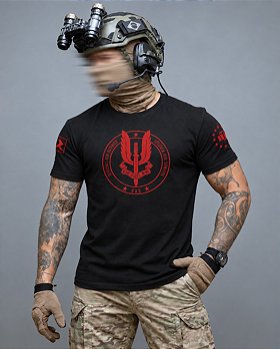 Camiseta Masculina Britânica SAS Special Air Service Team Six Brasil