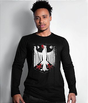 Camiseta Manga Longa Alemanha Masculina Team Six Brasil