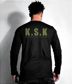 Camiseta Manga Longa Spezialkraft Masculina Team Six Brasil