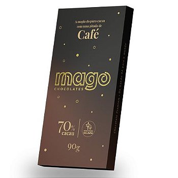 Chocolate Premium com Café - 70% - 90g