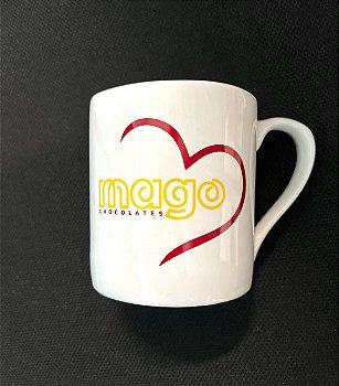 Canecas do coração - 300ml branca