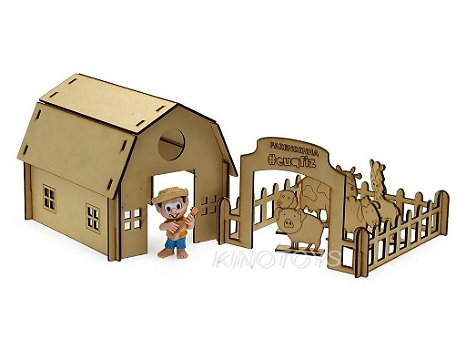 Fazendinha do Chico Bento (Montar e Pintar) - I9 Brinquedos