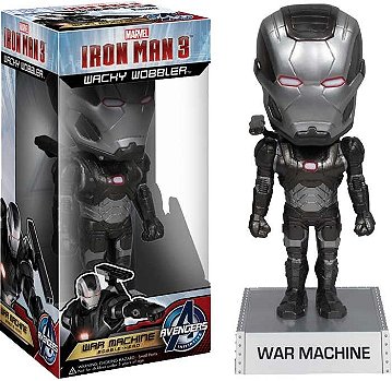 War Machine Homem de Ferro 3 Funko Wacky Wobbler