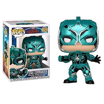 Star Commander - Marvel Captain Marvel Funko Pop