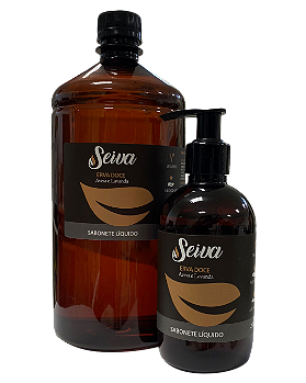 Refil Sabonete Líquido Erva Doce 1L + Dispenser 200ml Grátis