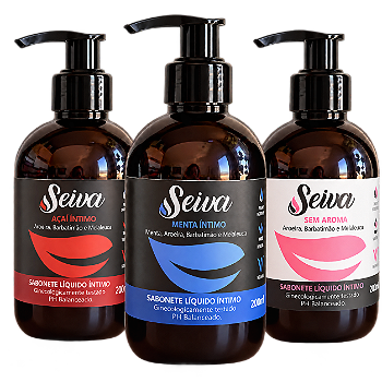Combo Fórmula Íntima: Açaí, Menta e Sem Aroma - 200ml