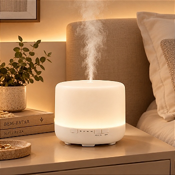 Difusor e Umidificador de ar para Óleo Essencial 500ml
