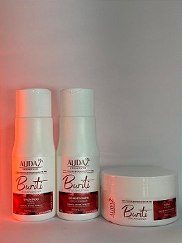 Kit Buriti Shampoo 300ml, Condicionador 300ml e Máscara 300g