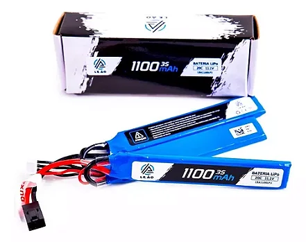 BATERIA LEÃO 11.1V 1100mAh / 3S 3 PACK 20C TAMIYA