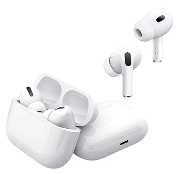 Fone De Ouvido Bluetooth Pro Tws Wireless Headset 5.0 com estojo de recarga MagSafe 1 Par Branco