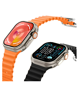 Smartwatch Hw Ultra2 Call Completo Câmera Wi-Fi Ia Chat-gpt Amoled 49mm Nfc 7 Pulseira Prateado Ou Preto Vários Desenhos Várias Cores