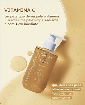 Sabonete Líquido Face Wash Vitamina C 200ml