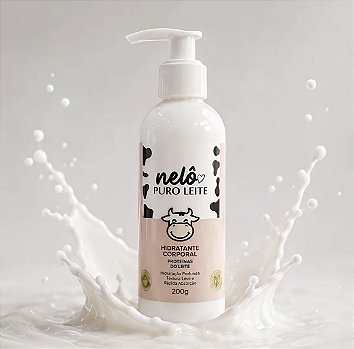 Hidratante Corporal Nelô Puro Leite 200g